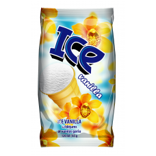Vanillijäätis vahvlitopsis "ICE" 120ml/65g